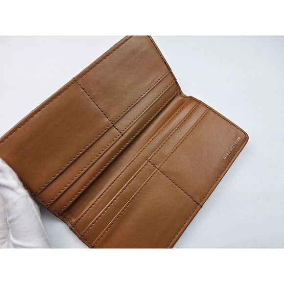 Nano Universe Leather Bifold Full Size Long Wallet Black - Picture 3 of 5